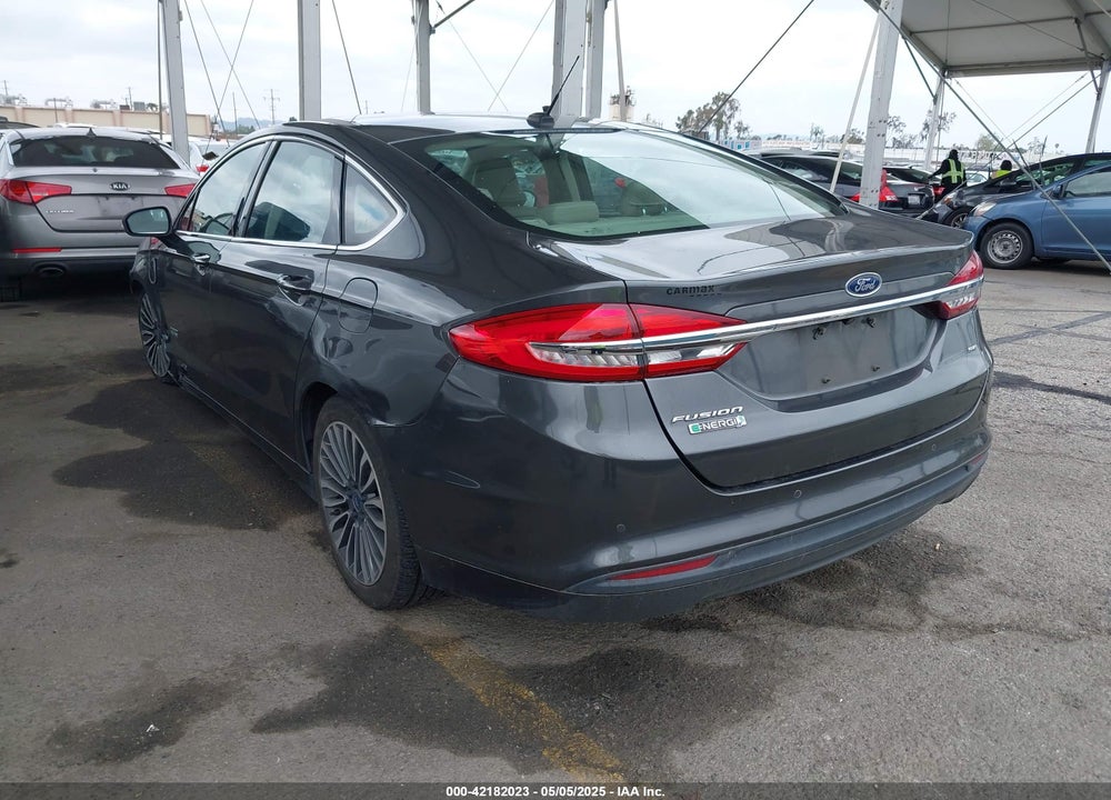 2018 FORD FUSION ENERGI SE LUXURY VIN: 3FA6P0PU8JR123440
