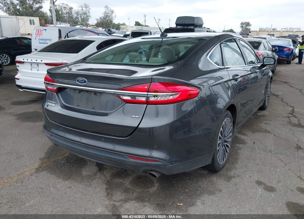 2018 FORD FUSION ENERGI SE LUXURY VIN: 3FA6P0PU8JR123440