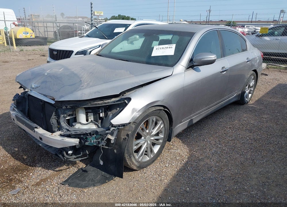 2013 HYUNDAI GENESIS VIN: KMHGC4DD8DU237064