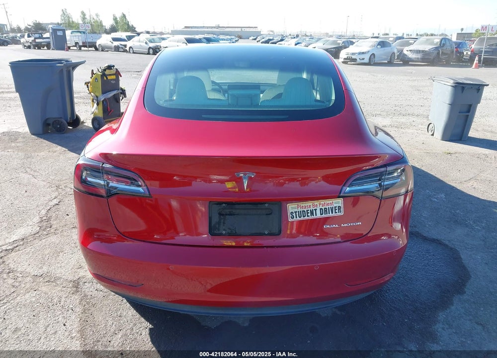2019 TESLA MODEL 3 LONG RANGE/PERFORMANCE VIN: 5YJ3E1EB9KF421797