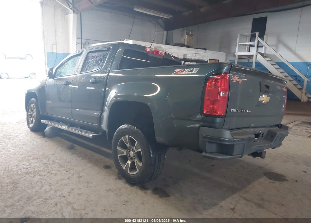 2017 CHEVROLET COLORADO VIN: 1GCGTDEN5H1217406
