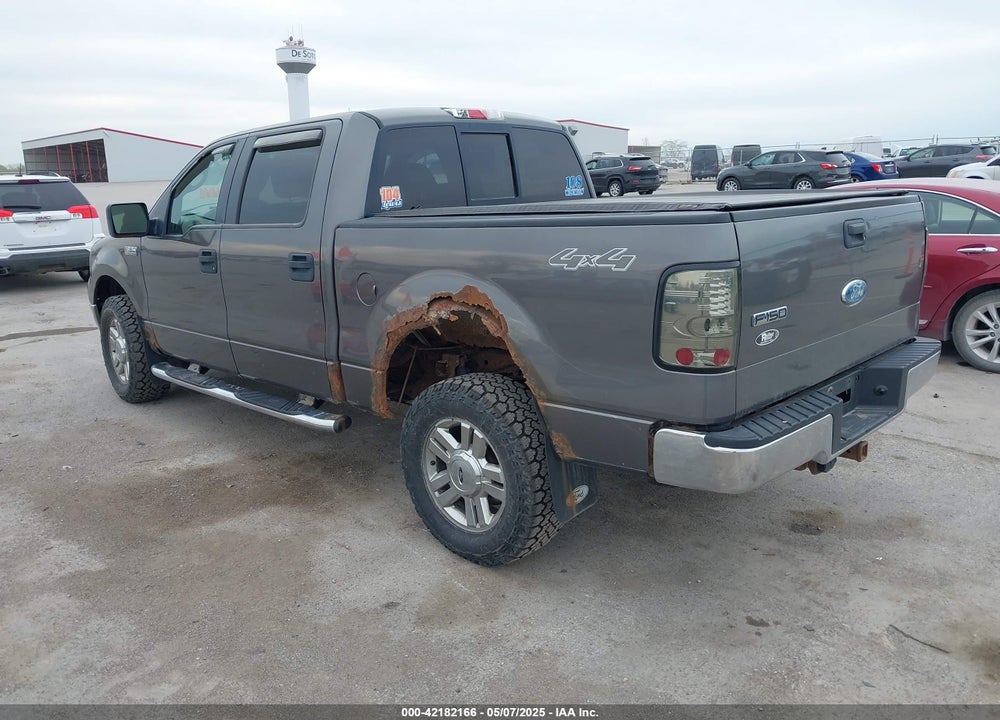 2008 FORD F-150 60TH ANNIVERSARY/FX4/KING RANCH/LARIAT/XLT VIN: 1FTPW14V08FB43631