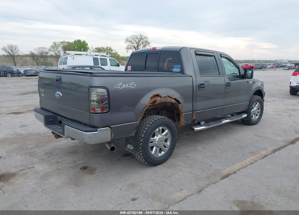 2008 FORD F-150 60TH ANNIVERSARY/FX4/KING RANCH/LARIAT/XLT VIN: 1FTPW14V08FB43631