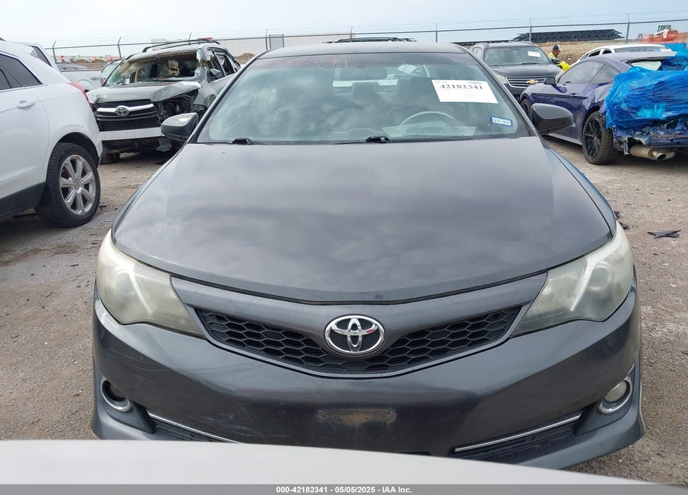 2012 TOYOTA CAMRY SE VIN: 4T1BF1FK4CU020105