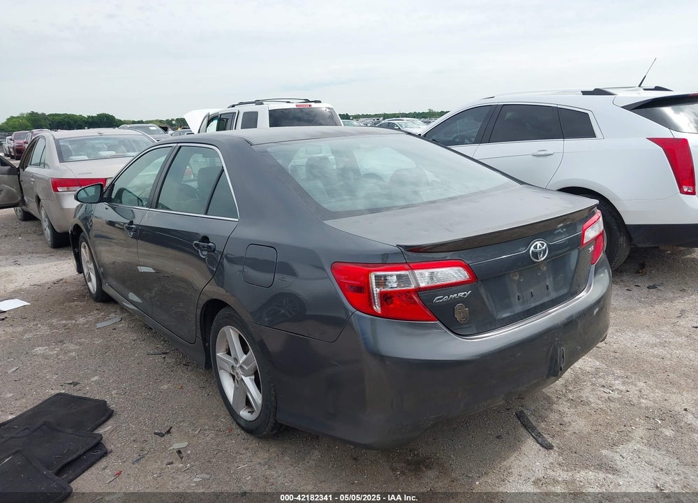 2012 TOYOTA CAMRY SE VIN: 4T1BF1FK4CU020105