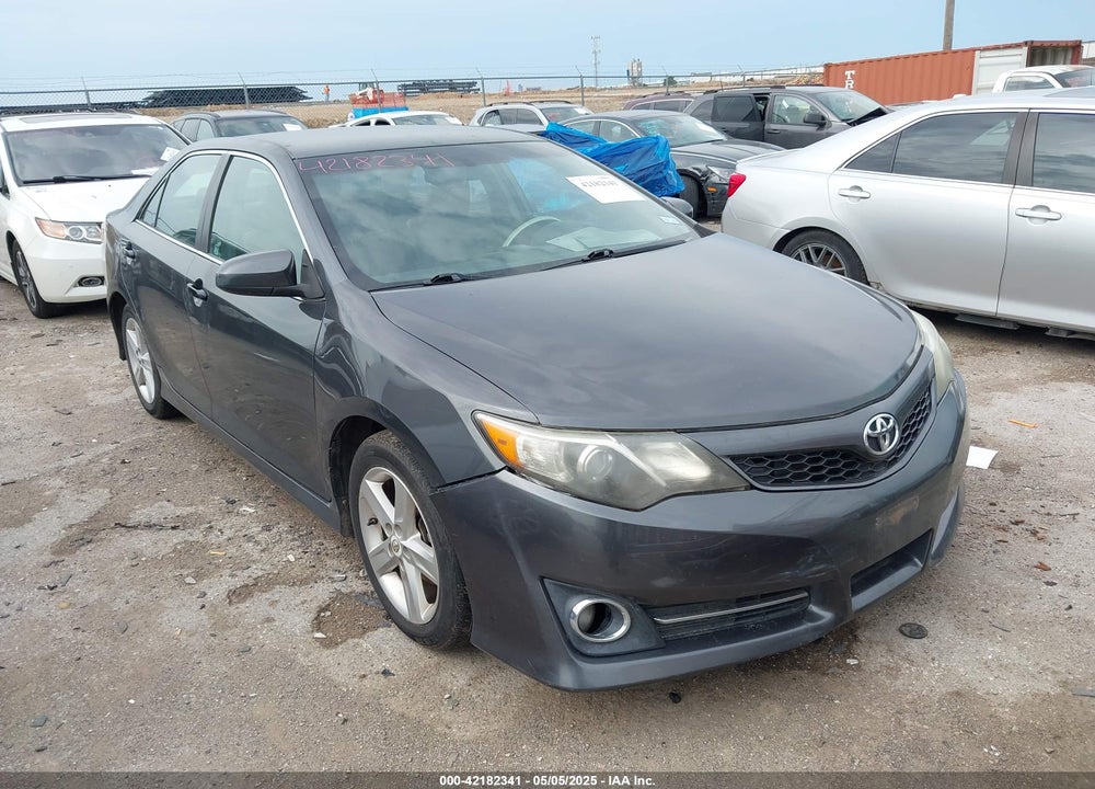 2012 TOYOTA CAMRY SE VIN: 4T1BF1FK4CU020105
