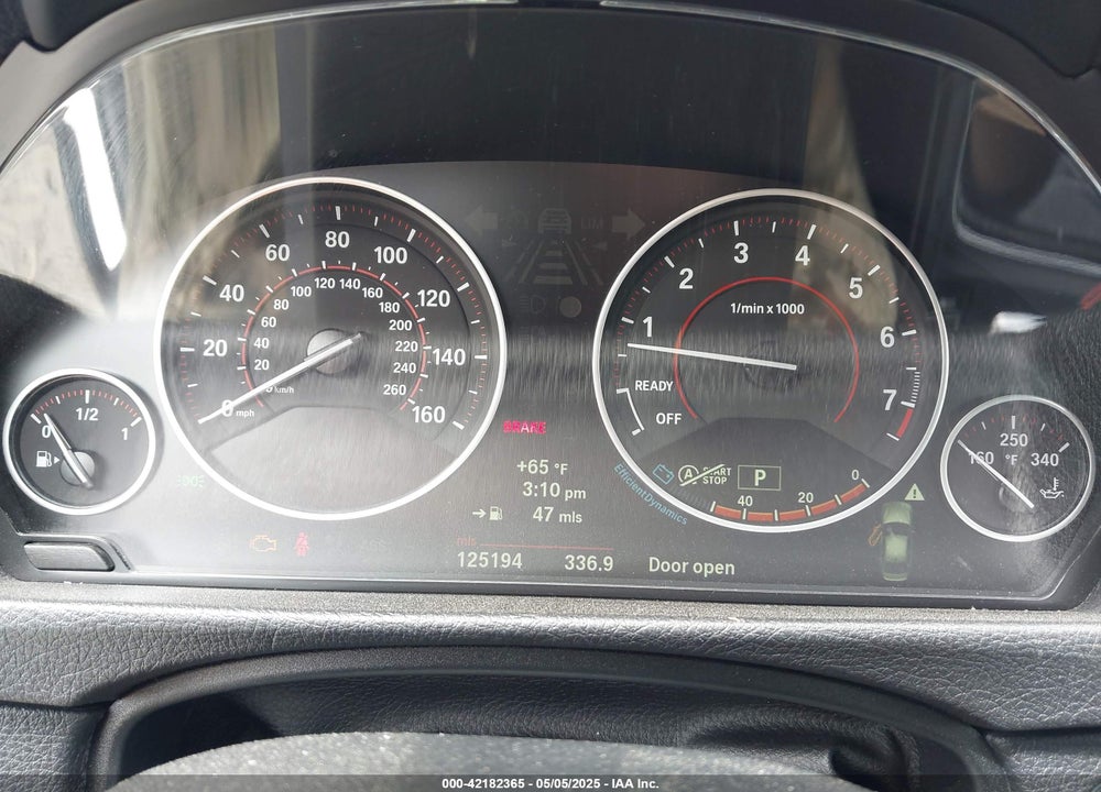 2013 BMW 328I VIN: WBA3A5C52DJ461664
