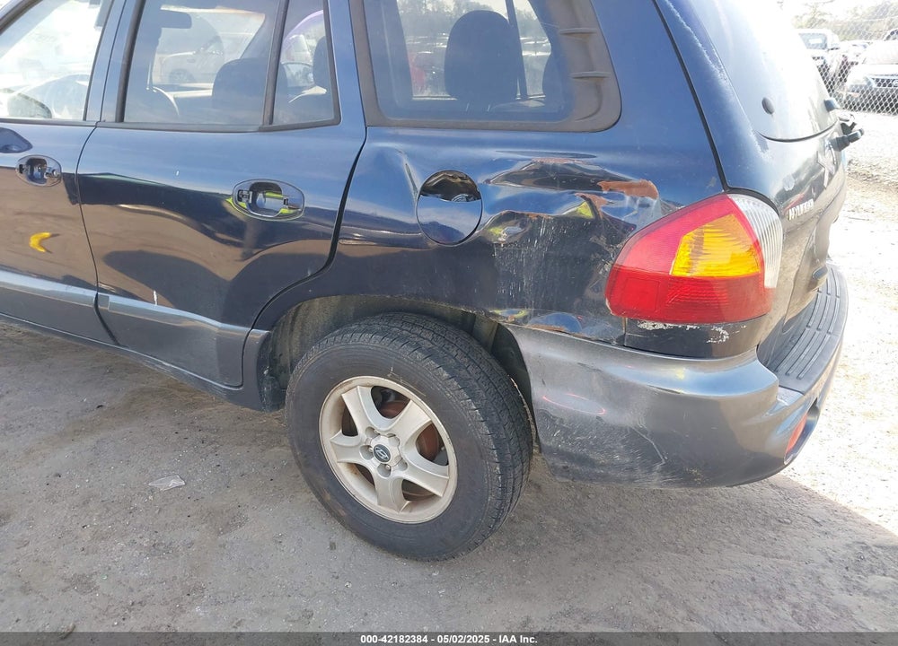 2004 HYUNDAI SANTA FE GLS VIN: KM8SC73D84U841923