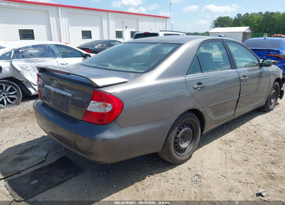 2004 TOYOTA CAMRY LE VIN: 4T1BE32K24U838874