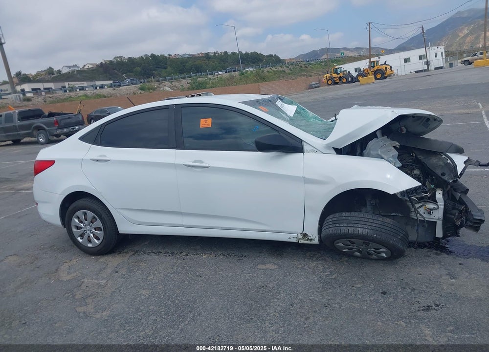 2017 HYUNDAI ACCENT SE VIN: KMHCT4AE2HU372039