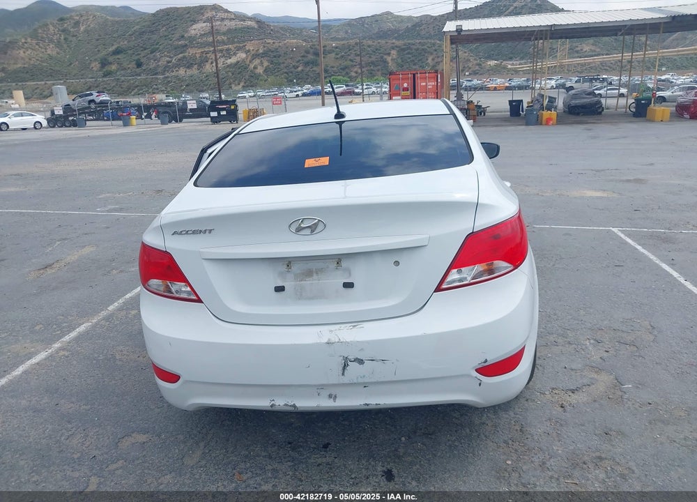 2017 HYUNDAI ACCENT SE VIN: KMHCT4AE2HU372039