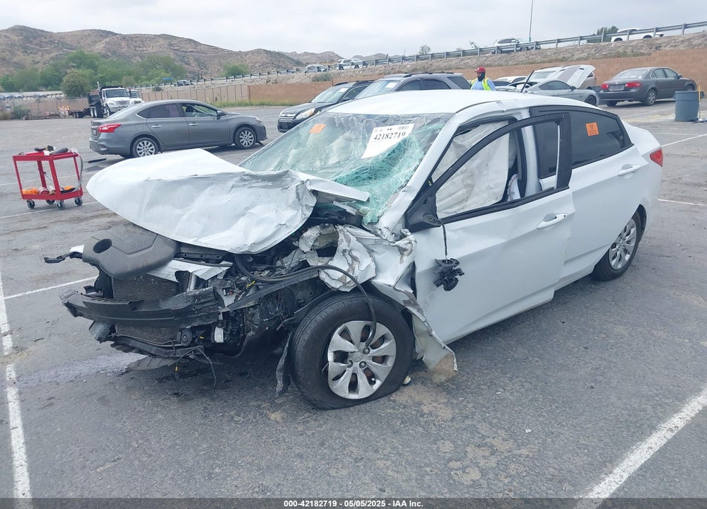 2017 HYUNDAI ACCENT SE VIN: KMHCT4AE2HU372039