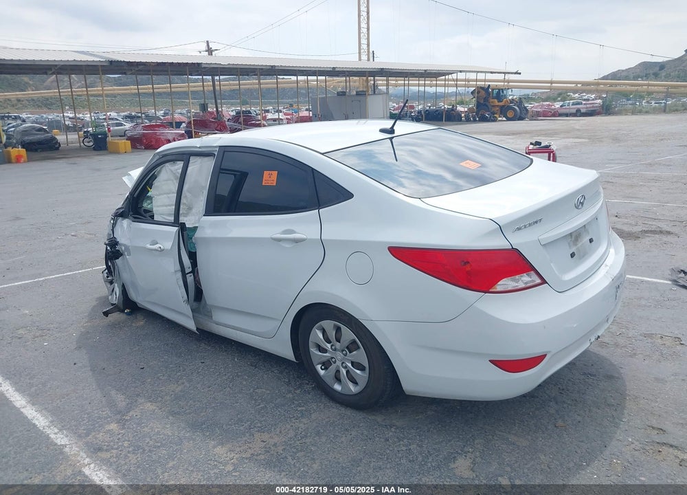 2017 HYUNDAI ACCENT SE VIN: KMHCT4AE2HU372039