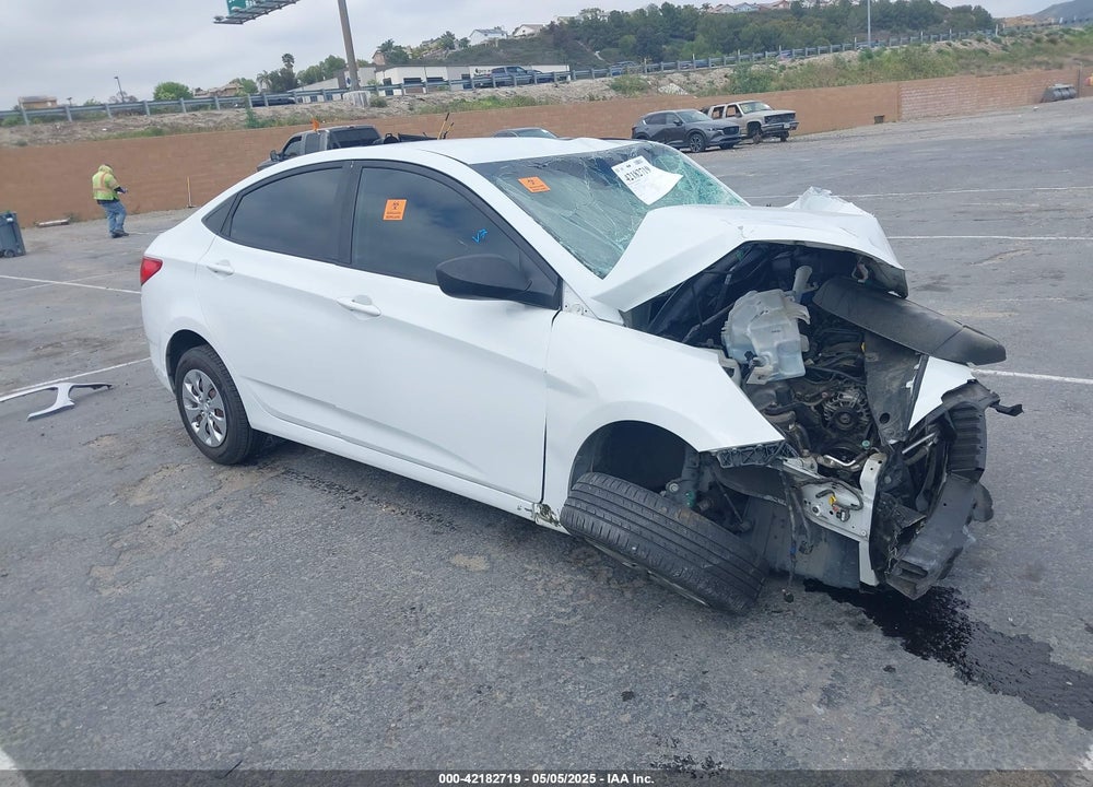 2017 HYUNDAI ACCENT SE VIN: KMHCT4AE2HU372039