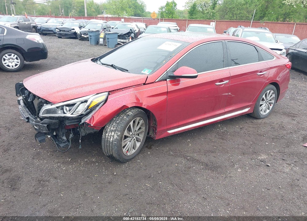 2016 HYUNDAI SONATA VIN: 5NPE34AFXGH389119