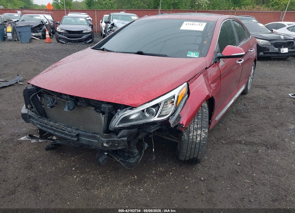 2016 HYUNDAI SONATA VIN: 5NPE34AFXGH389119