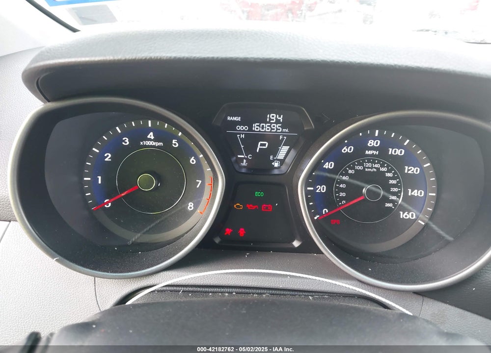 2013 HYUNDAI ELANTRA VIN: 5NPDH4AE1DH367106