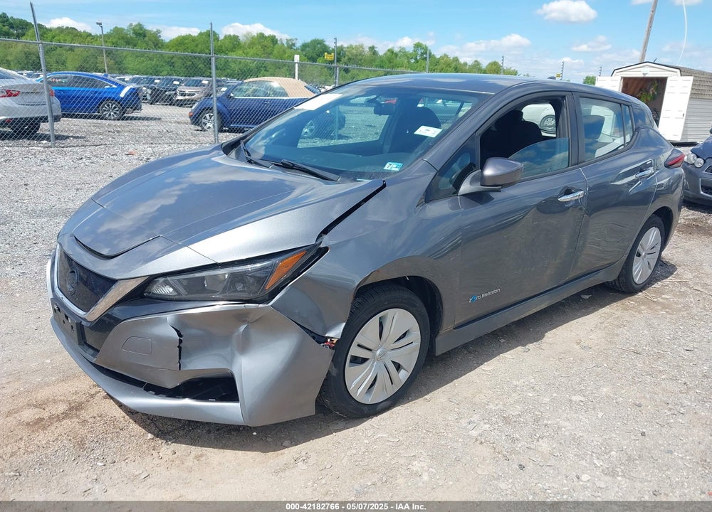 2019 NISSAN LEAF S VIN: 1N4AZ1CP9KC305660