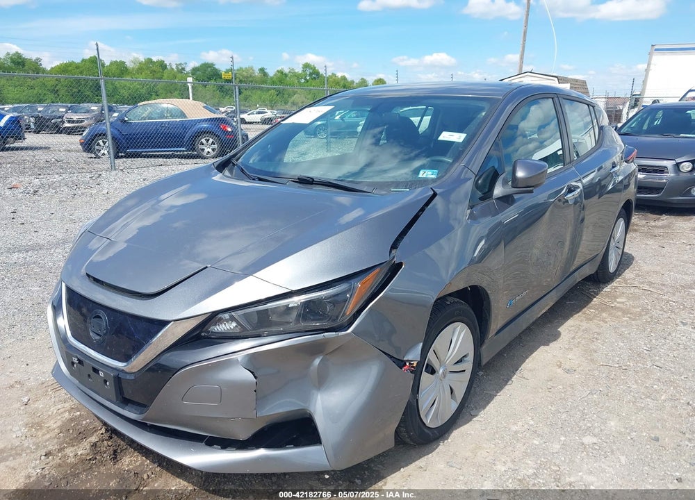 2019 NISSAN LEAF S VIN: 1N4AZ1CP9KC305660