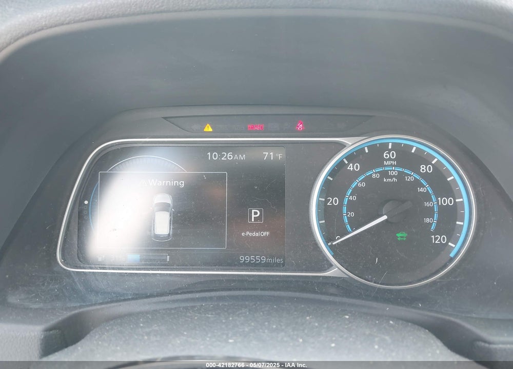 2019 NISSAN LEAF S VIN: 1N4AZ1CP9KC305660