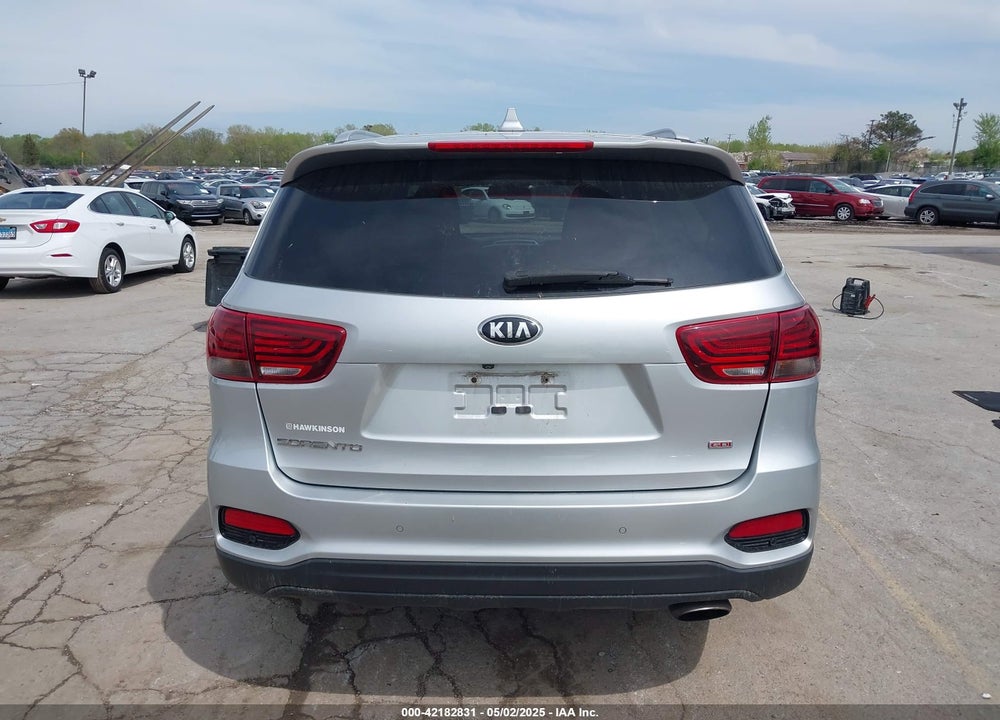 2019 KIA SORENTO VIN: 5XYPGDA31KG434841