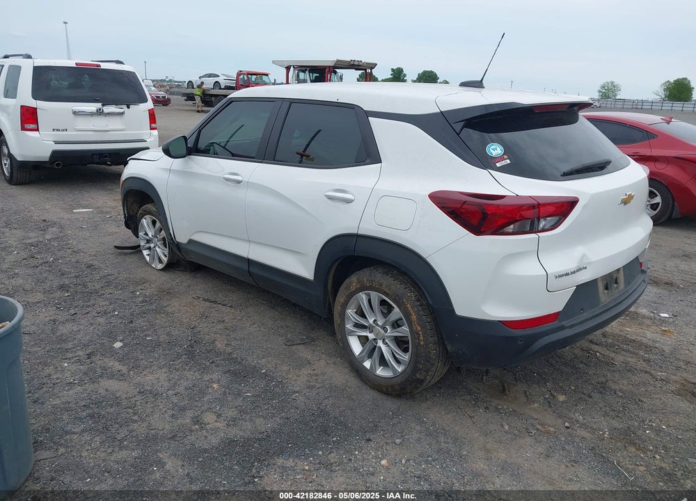 2022 CHEVROLET TRAILBLAZER FWD LS VIN: KL79MMS26NB127877