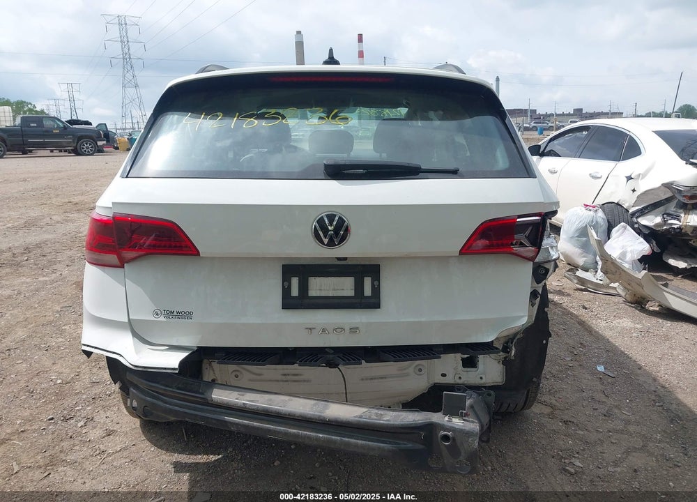 2022 VOLKSWAGEN TAOS VIN: 3VVDX7B26NM002328