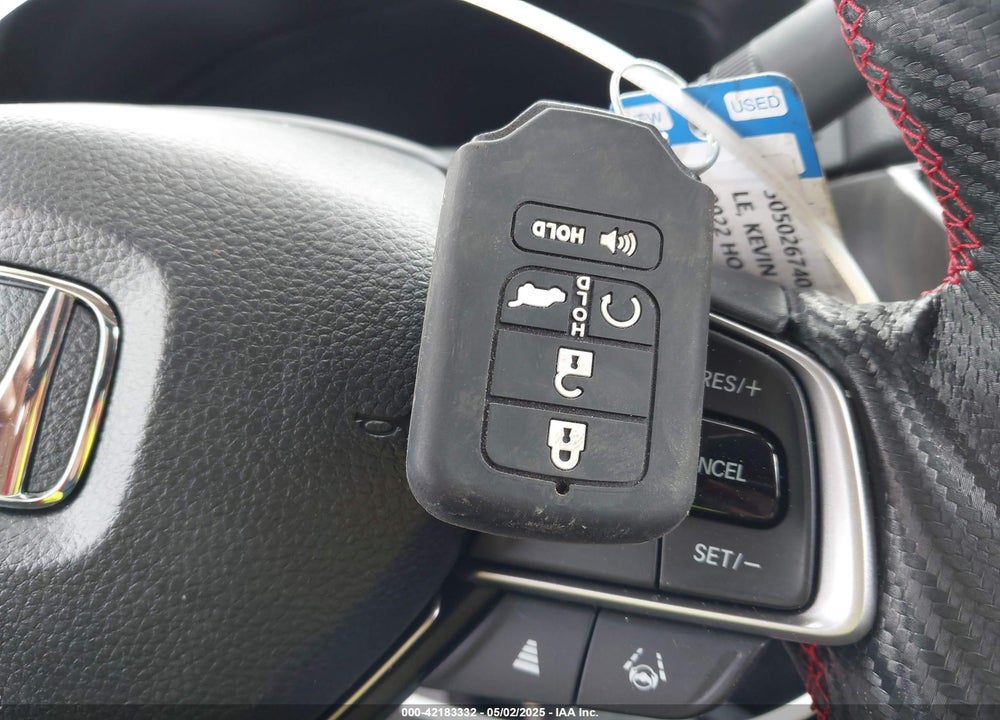 2022 HONDA ACCORD VIN: 1HGCV1F58NA033435