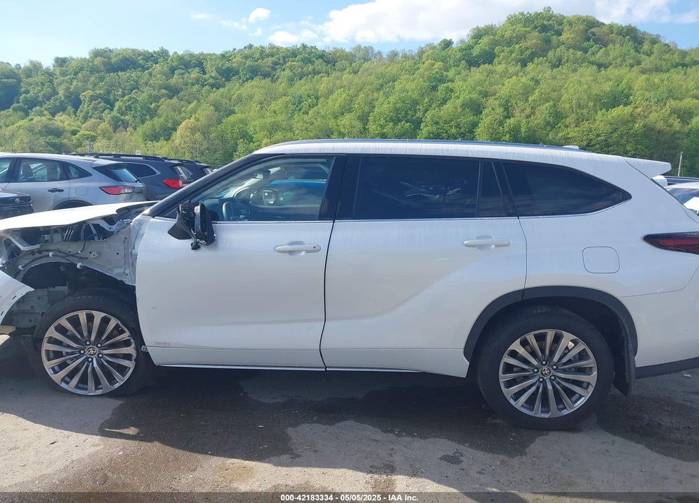 2025 TOYOTA HIGHLANDER HYBRID VIN: 5TDKBRCHXSS662712