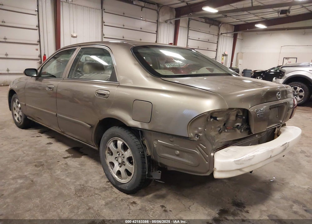 2000 MAZDA 626 ES/LX VIN: 1YVGF22C5Y5122894