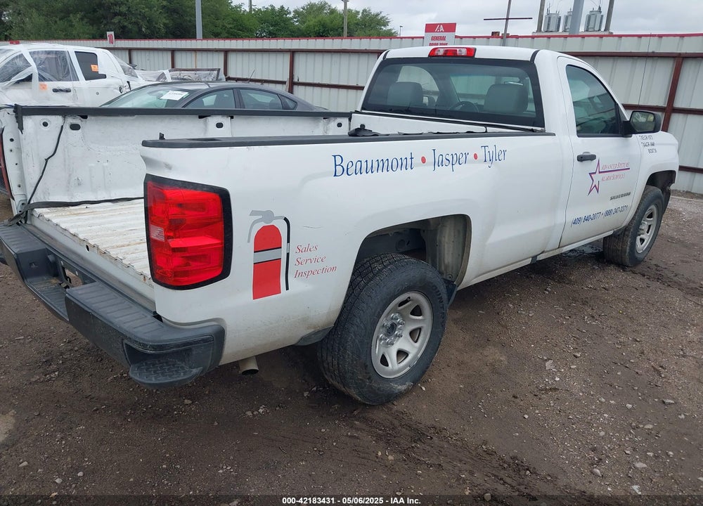 2016 CHEVROLET SILVERADO 1500 WT VIN: 1GCNCNEH7GZ105147