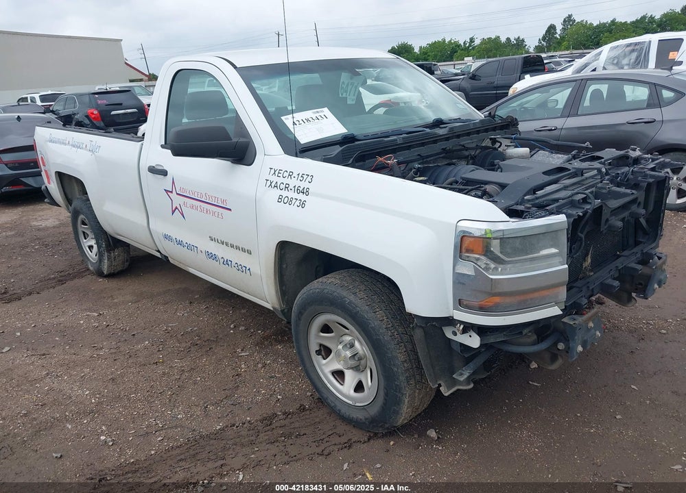 2016 CHEVROLET SILVERADO 1500 WT VIN: 1GCNCNEH7GZ105147