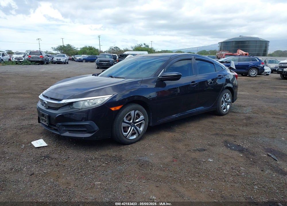 2016 HONDA CIVIC VIN: 2HGFC2F51GH562092