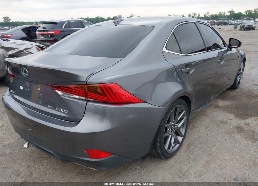 2018 LEXUS IS300 VIN: JTHC81D2XJ5026860