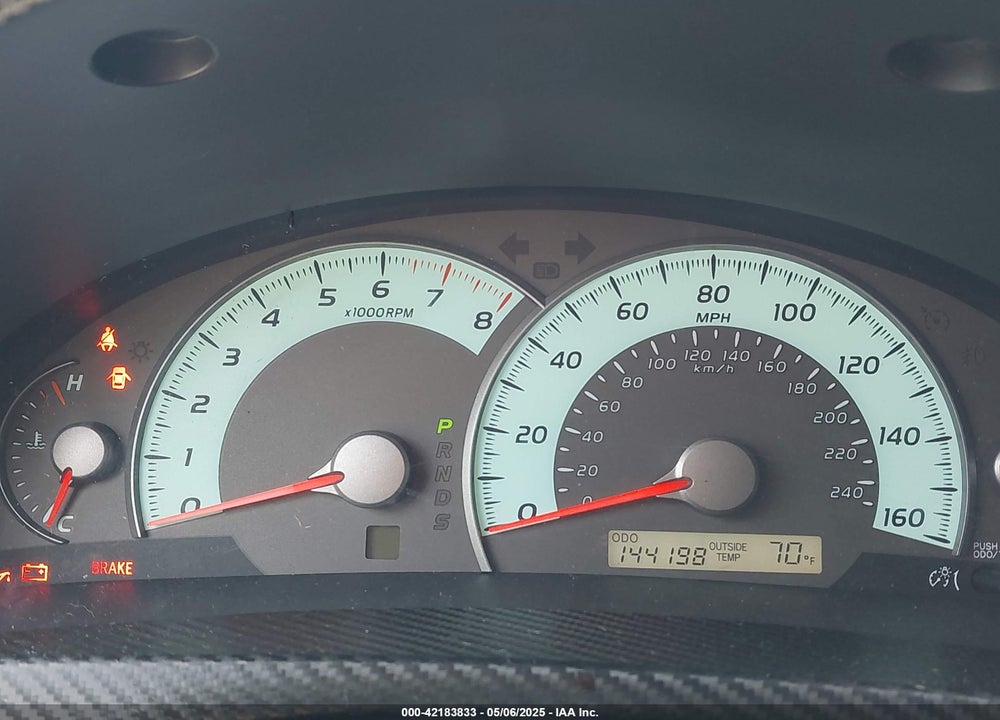2007 TOYOTA CAMRY SE V6 VIN: 4T1BK46K97U552324