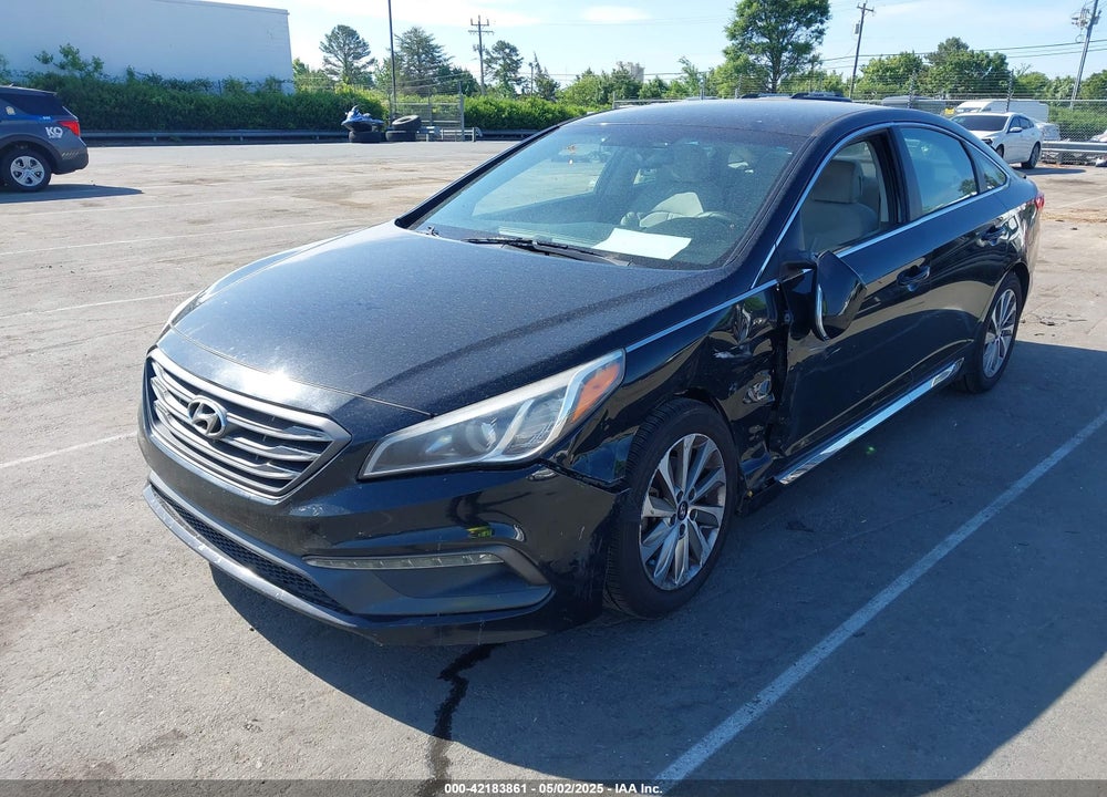 2015 HYUNDAI SONATA VIN: 5NPE34AF1FH052496