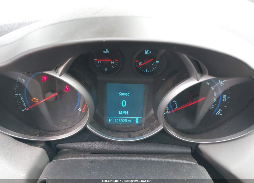 2012 CHEVROLET CRUZE VIN: 1G1PC5SH5C7117194