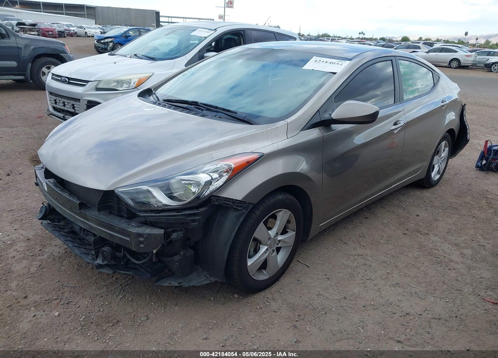2013 HYUNDAI ELANTRA VIN: 5NPDH4AE5DH245851