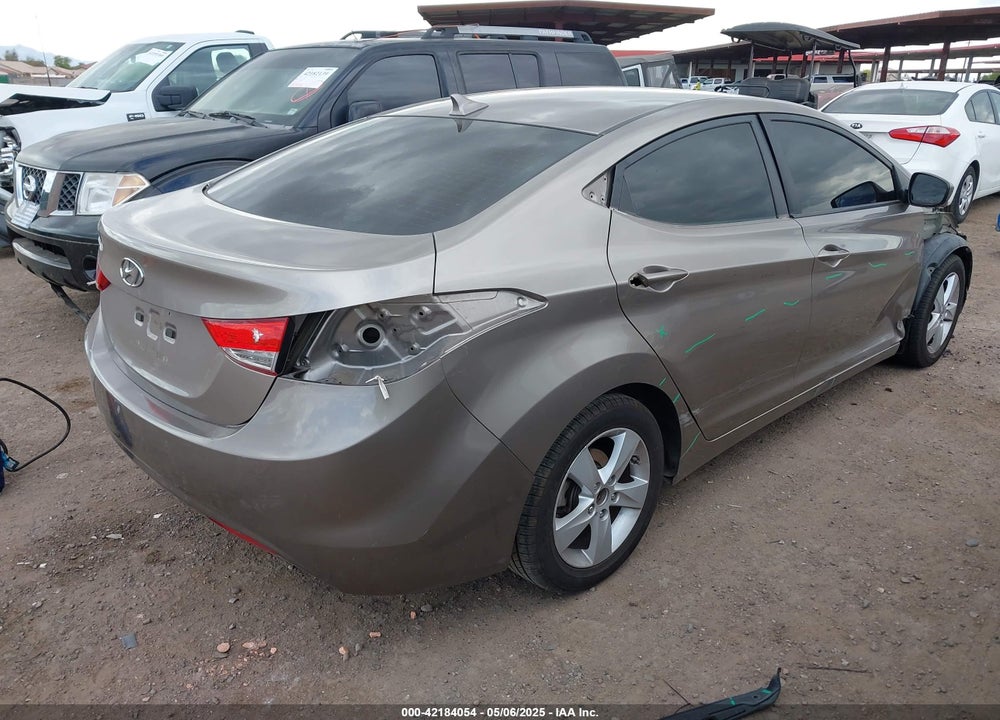 2013 HYUNDAI ELANTRA VIN: 5NPDH4AE5DH245851