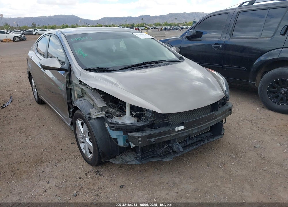 2013 HYUNDAI ELANTRA VIN: 5NPDH4AE5DH245851