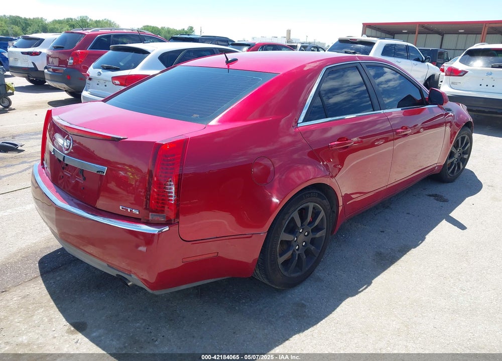 2008 CADILLAC CTS STANDARD VIN: 1G6DR57V780133326
