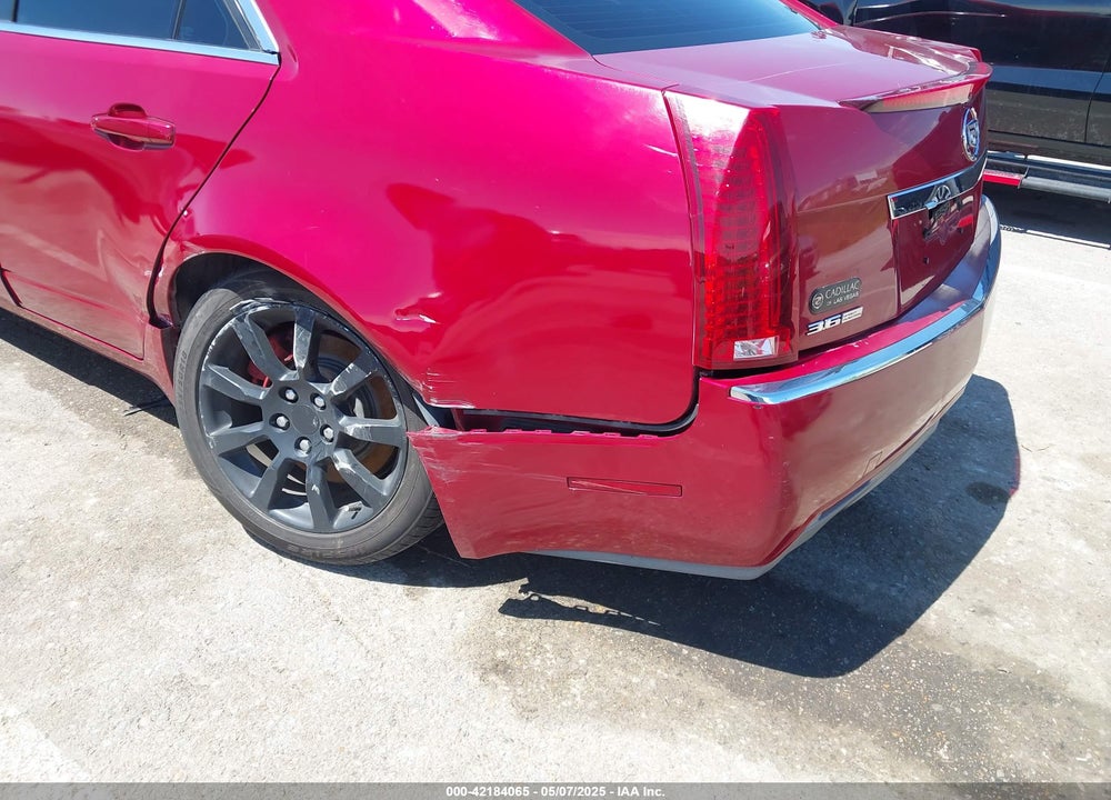 2008 CADILLAC CTS STANDARD VIN: 1G6DR57V780133326