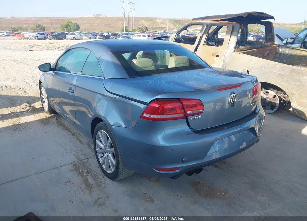 2012 VOLKSWAGEN EOS LUX VIN: WVWFW7AH2CV000515