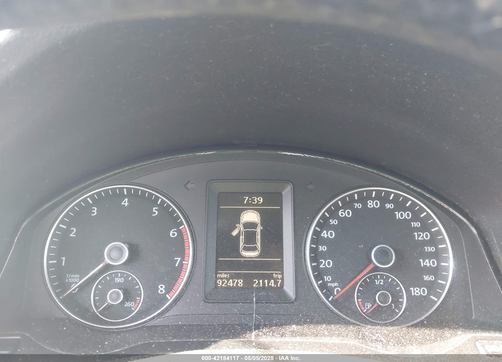 2012 VOLKSWAGEN EOS LUX VIN: WVWFW7AH2CV000515