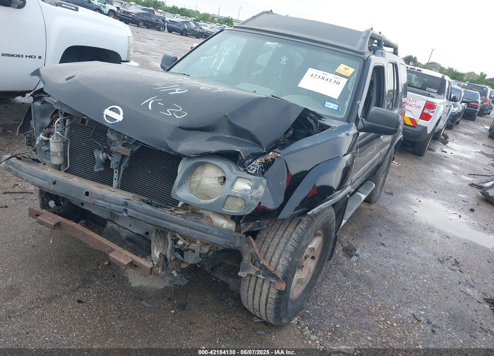 2002 NISSAN XTERRA XE VIN: 5N1ED28T82C598050