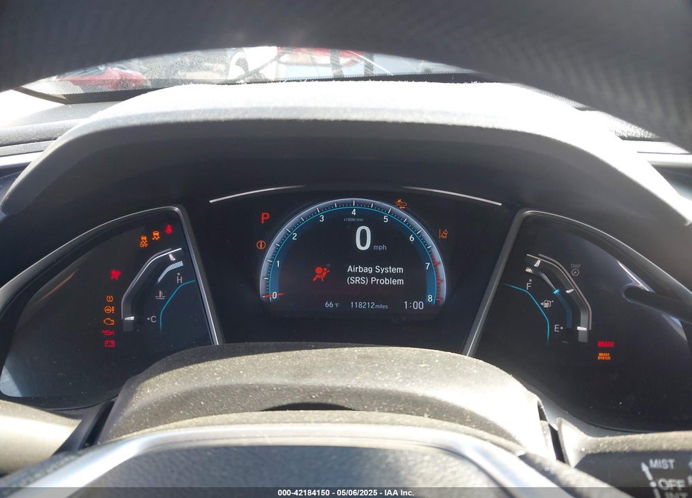 2016 HONDA CIVIC VIN: 19XFC2F80GE001239