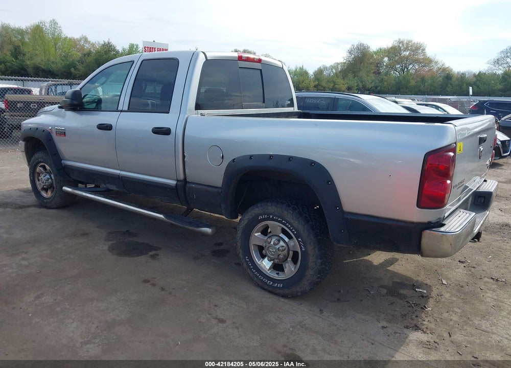 2007 DODGE RAM 2500 VIN: 1D7KS28C27J534902