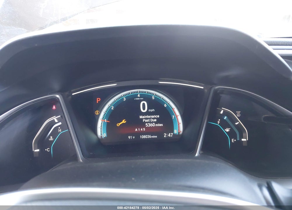 2017 HONDA CIVIC EX-L VIN: 19XFC1F70HE030887