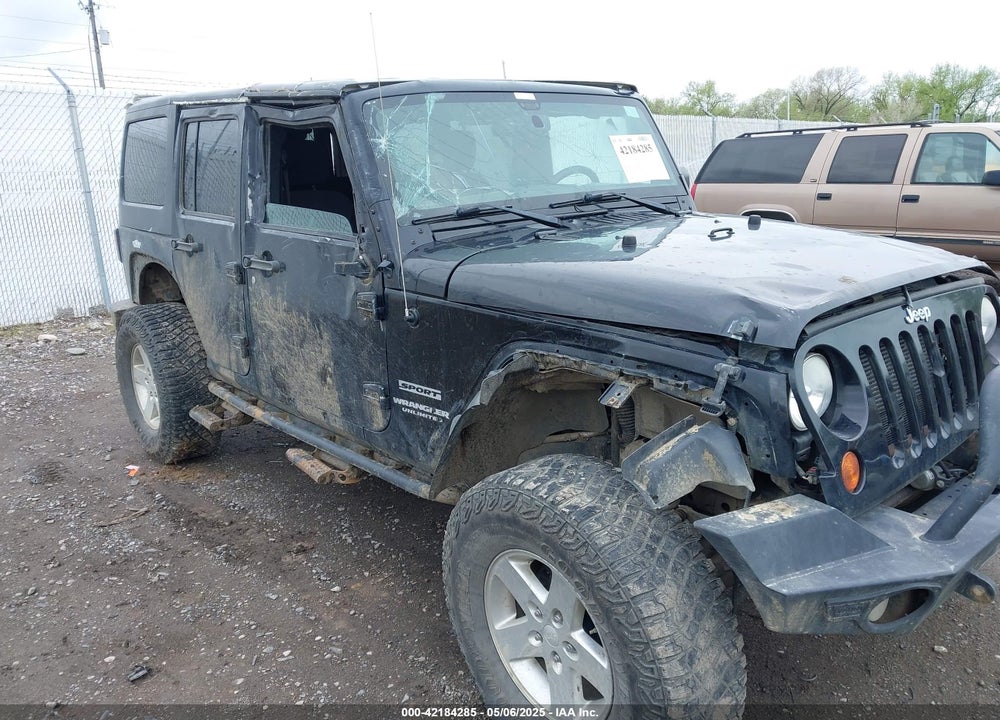 2013 JEEP WRANGLER UNLIMITED VIN: 1C4BJWDG7DL542684