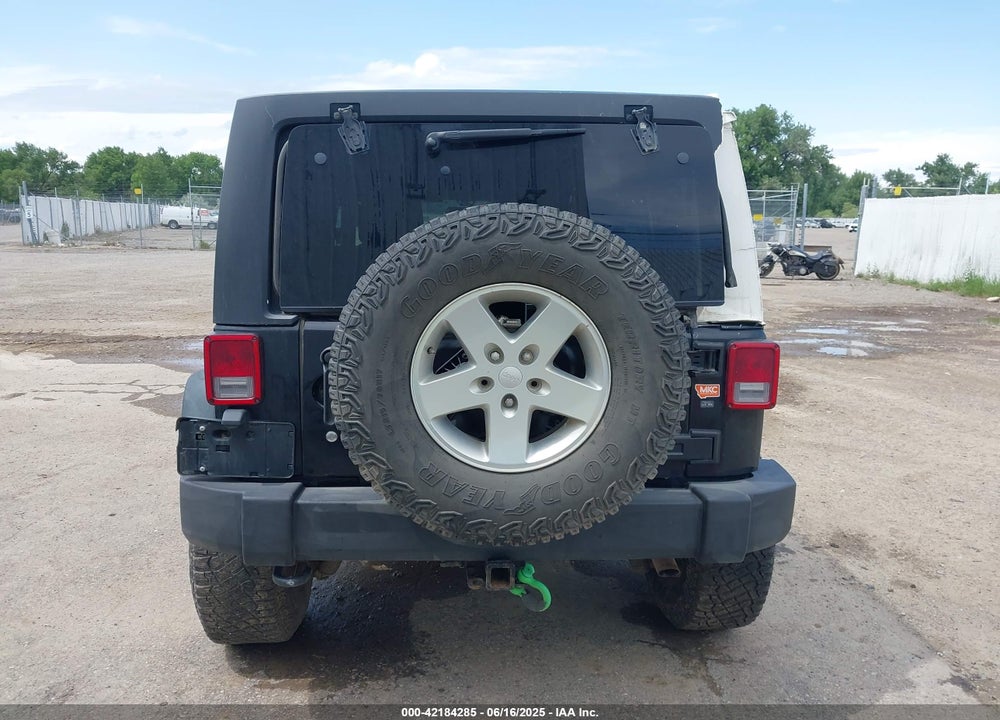 2013 JEEP WRANGLER UNLIMITED VIN: 1C4BJWDG7DL542684